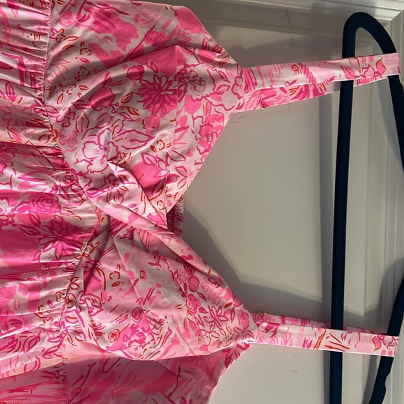 Lilly Pulizer peony pink seabreeze scene - Picture 5 of 5